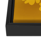 Golden Bloom Framed Canvas Print Gallery Image 3