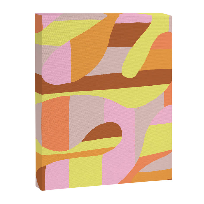 Golden Curve Canvas Print Gallery Image 1