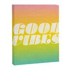 good vibes, rainbow Canvas Print Gallery Image 8