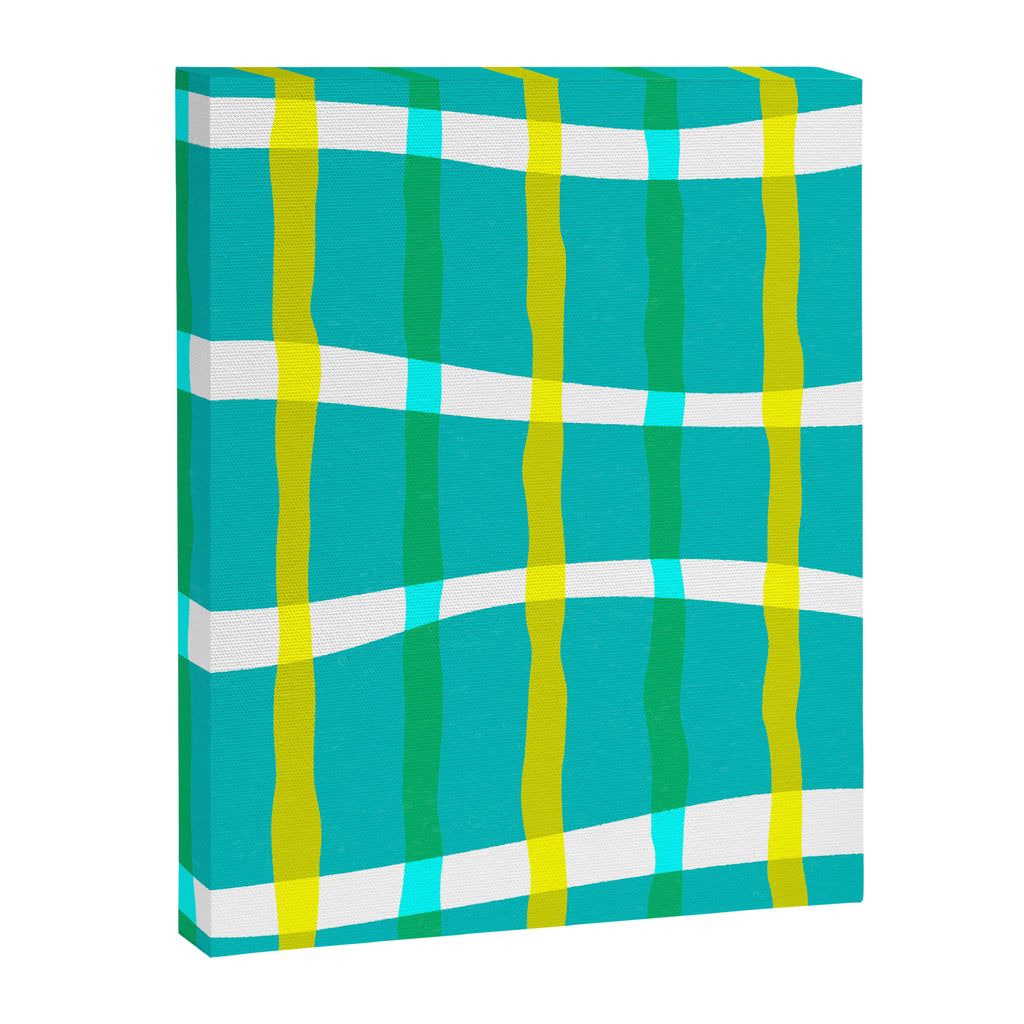 Groovy Plaid Canvas Print Gallery Image 8