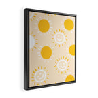happy sunshine Framed Canvas Print Gallery Image 2