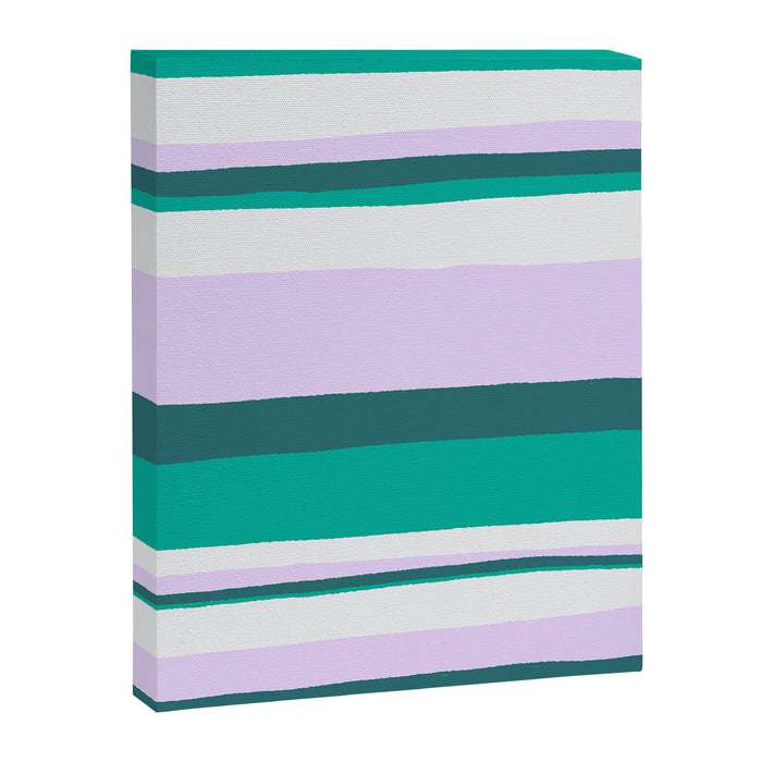 Hermosa, sunset stripes Canvas Print Gallery Image 1