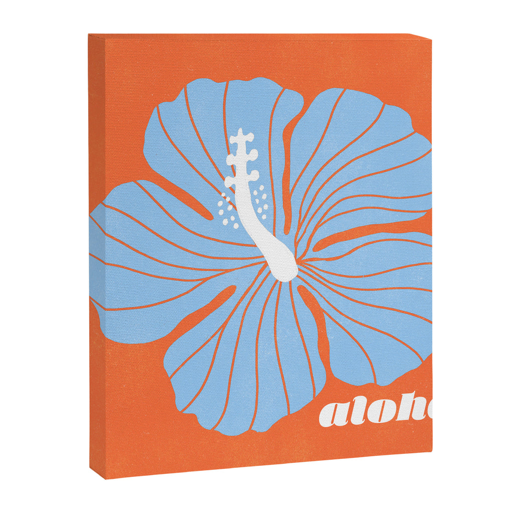 hibiscus aloha Canvas Print Gallery Image 8