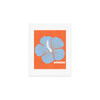 hibiscus aloha Art Print Gallery Image 1