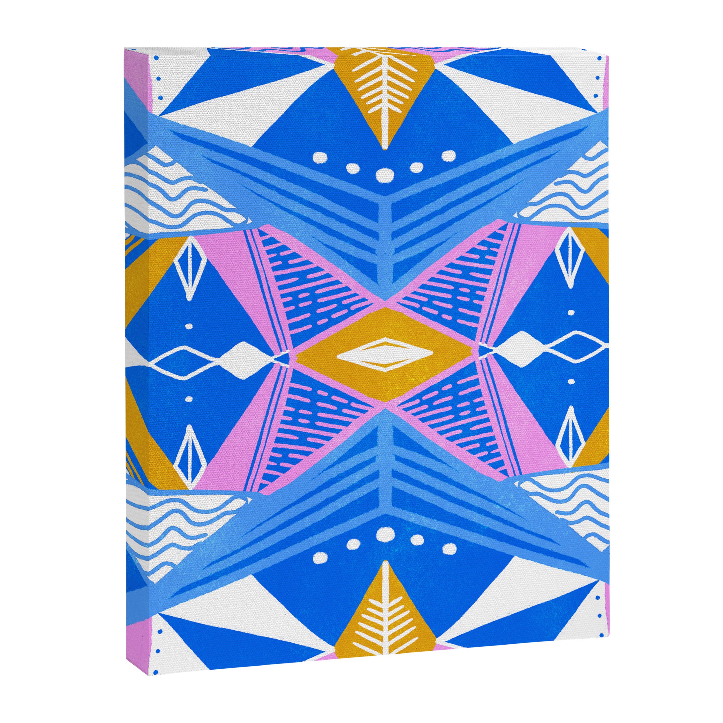 imogene, blue Canvas Print Gallery Image 8
