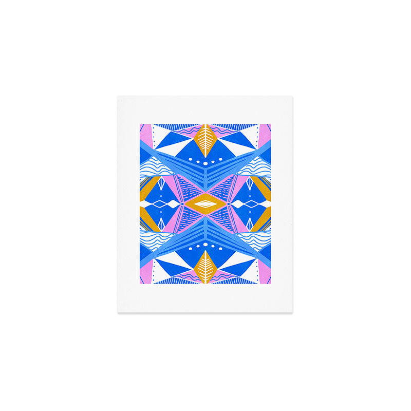 imogene, blue Art Print Gallery Image 1