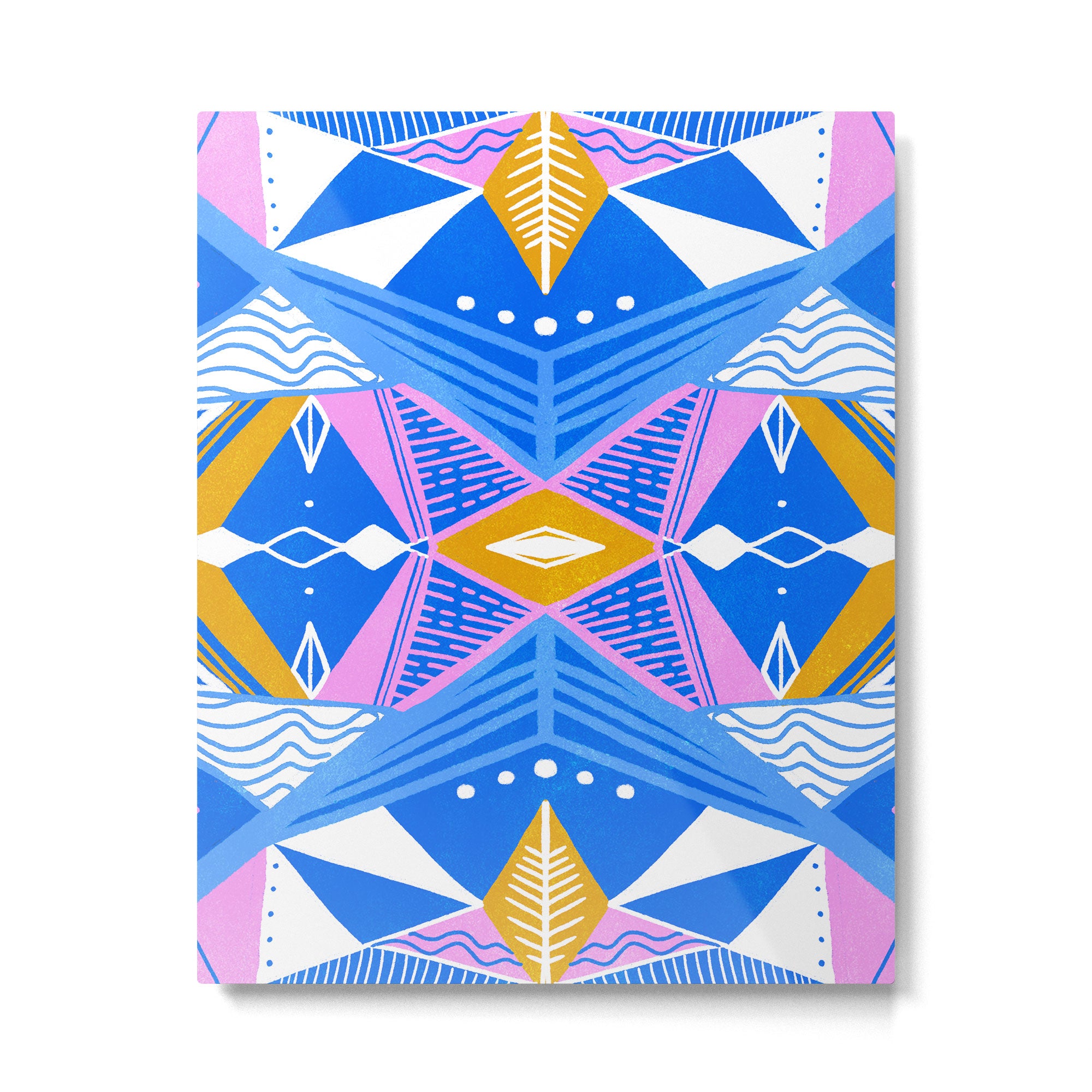 imogene, blue Metal Print Gallery Image 6