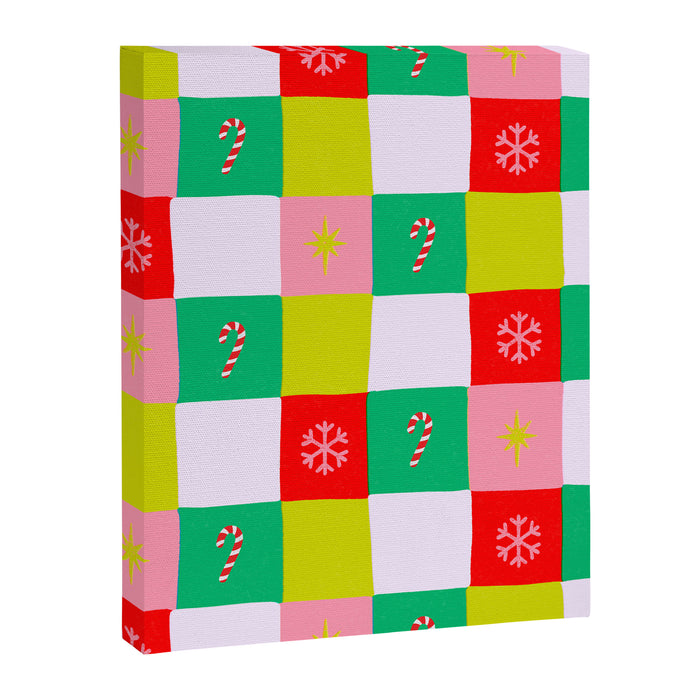Jolly Checkerboard Canvas Print Gallery Image 1