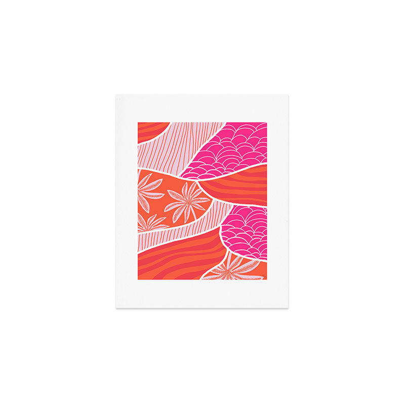 kauai, pink Art Print Gallery Image 1