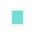 Lagos: Aqua Tiles Art Print Gallery Image 1