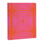 LISBOA, neon pink Canvas Print Gallery Image 8