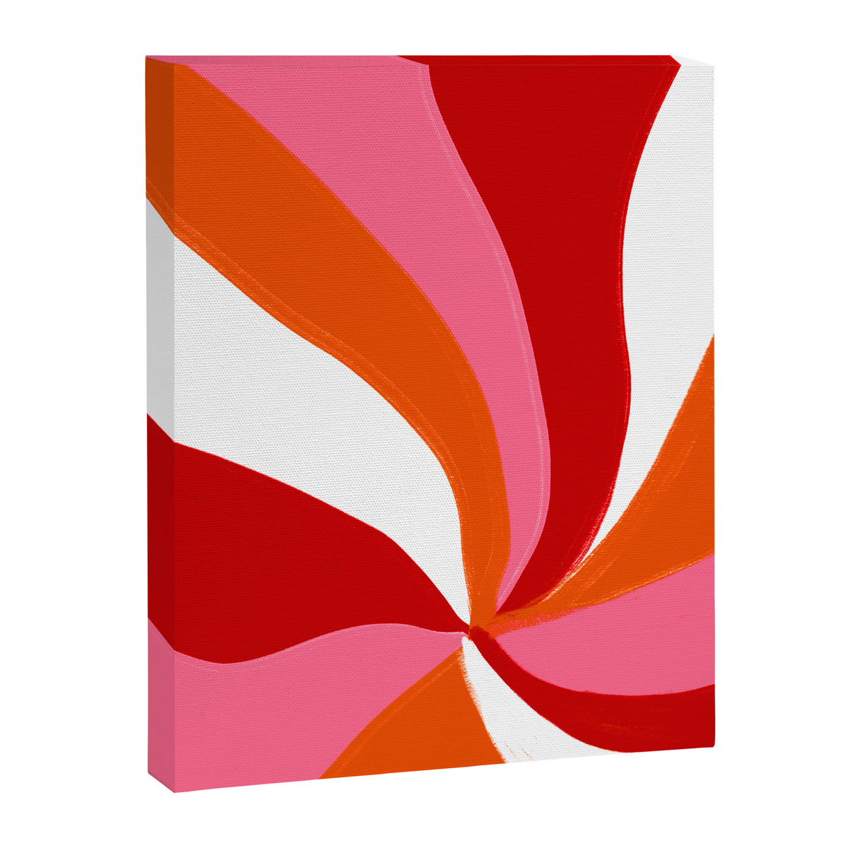 marlowe, pink & orange Canvas Print Gallery Image 8