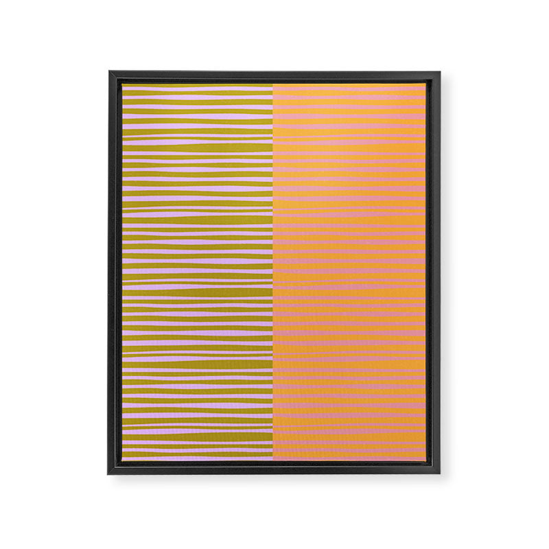 Mellow Waves Framed Canvas Print Gallery Image 8