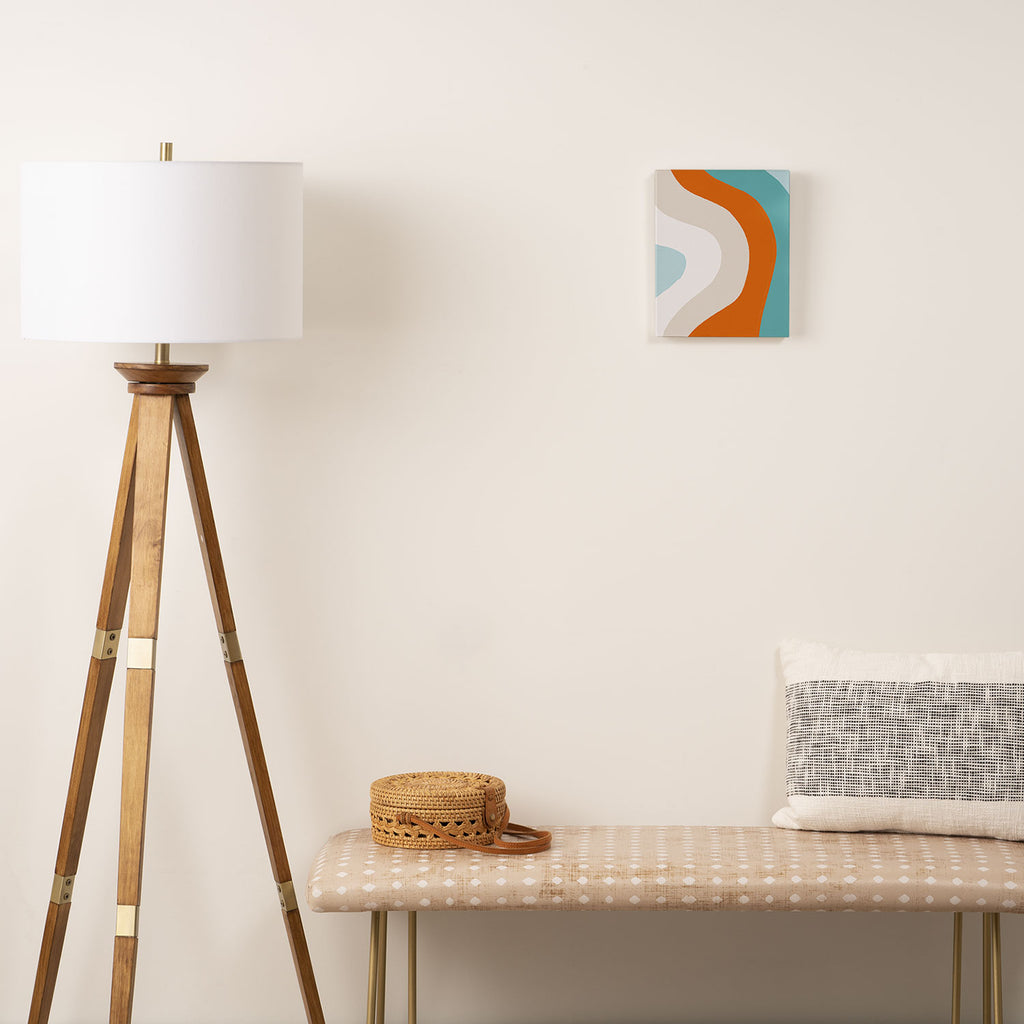 moab, teal & orange Canvas Print Gallery Image 2