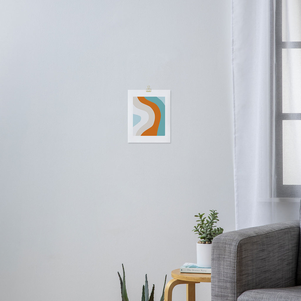 moab, teal & orange Art Print Gallery Image 3