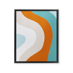 moab, teal & orange Framed Canvas Print Gallery Image 8