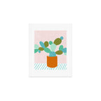 modern cacti Art Print Gallery Image 1