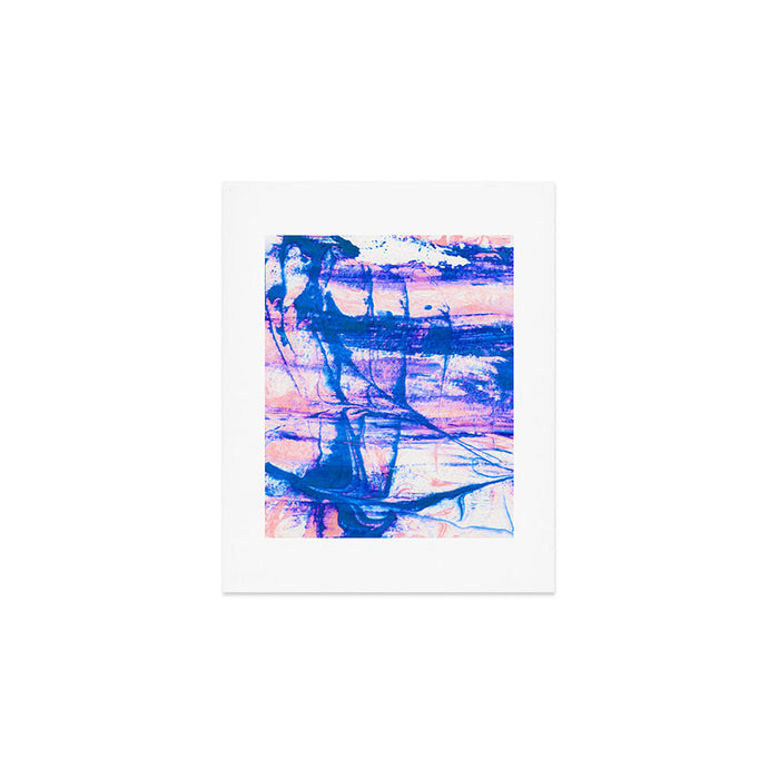 modern tie dye Art Print Gallery Image 1