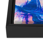 modern tie dye Framed Canvas Print Gallery Image 3