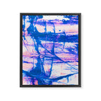 modern tie dye Framed Canvas Print Gallery Image 8