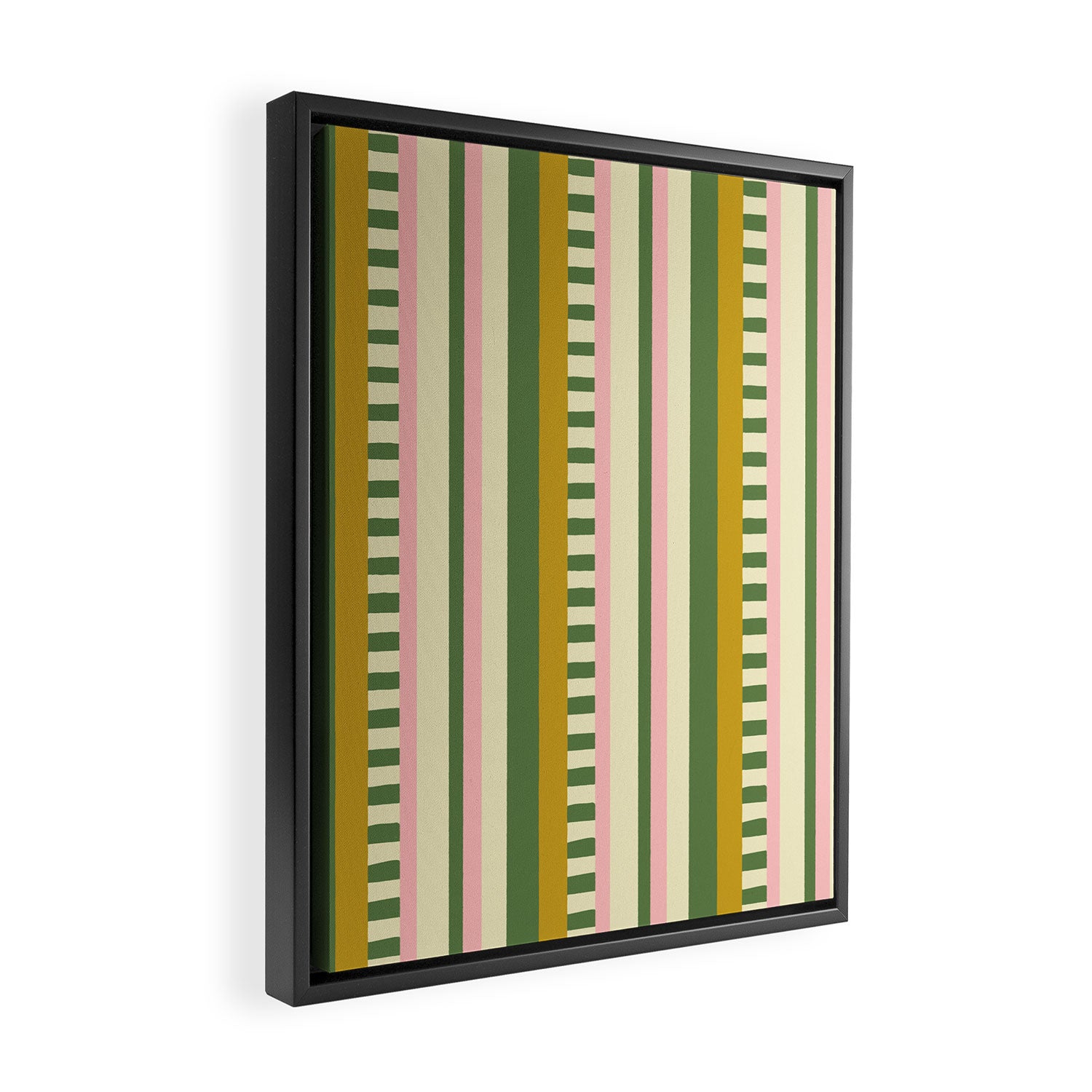 Nomad Stripes Framed Canvas Print Gallery Image 2