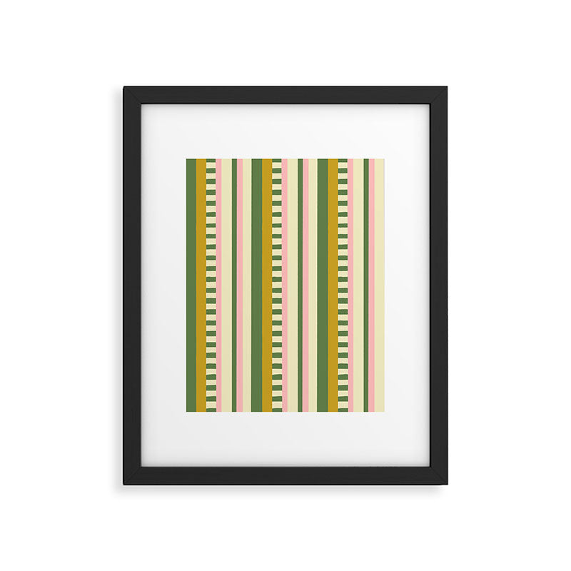 Nomad Stripes Framed Art Print Gallery Image 5