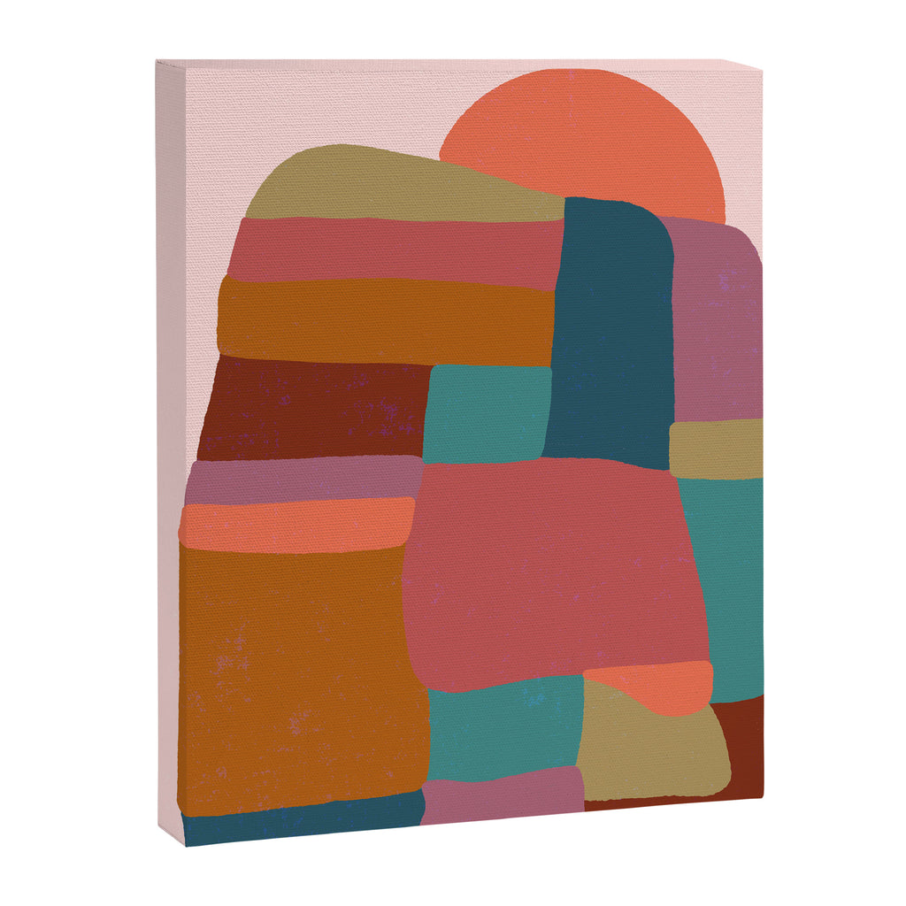 Painted Boulder Canvas Print Gallery Image 6