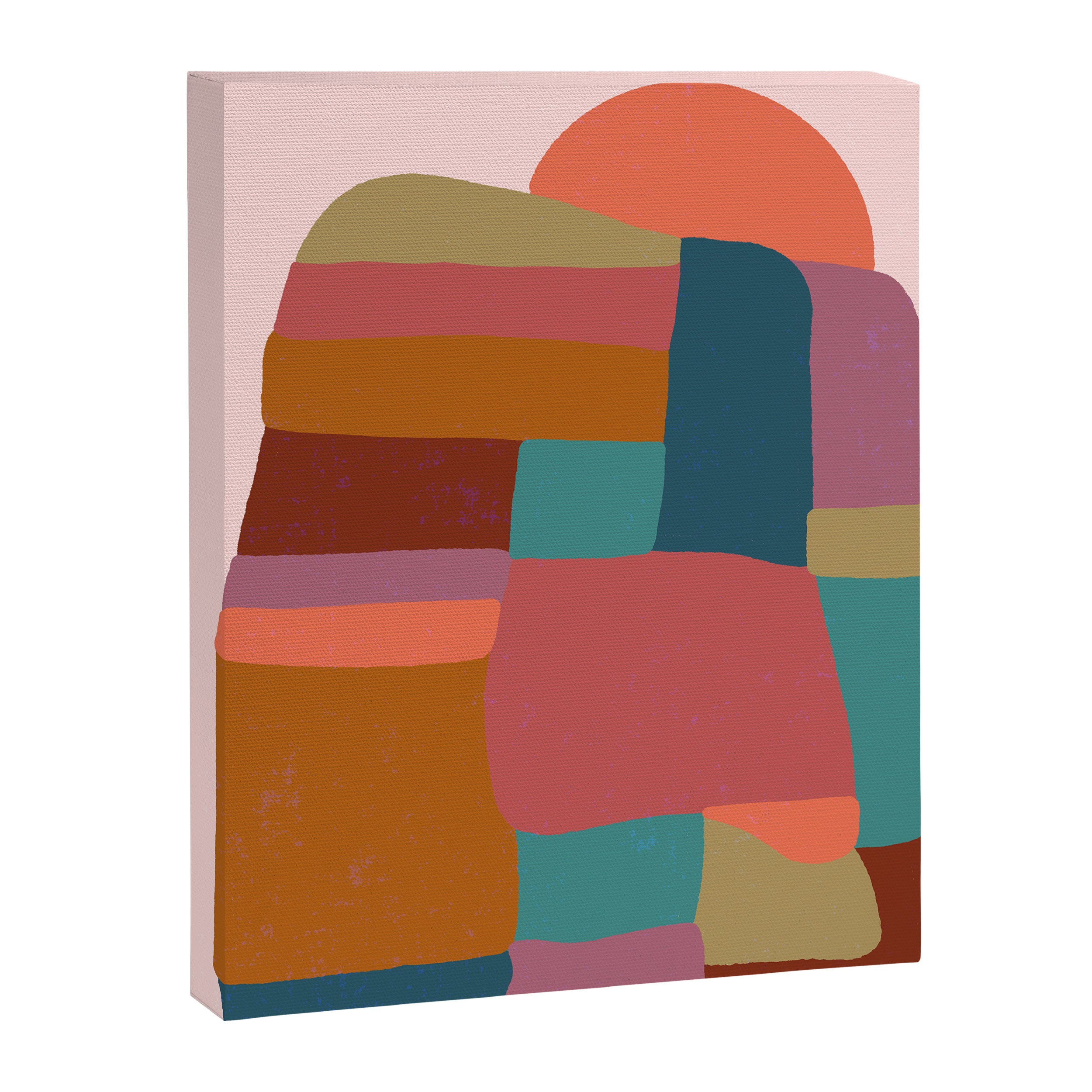 Painted Boulder Canvas Print Gallery Image 6