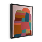 Painted Boulder Framed Canvas Print Gallery Image 2