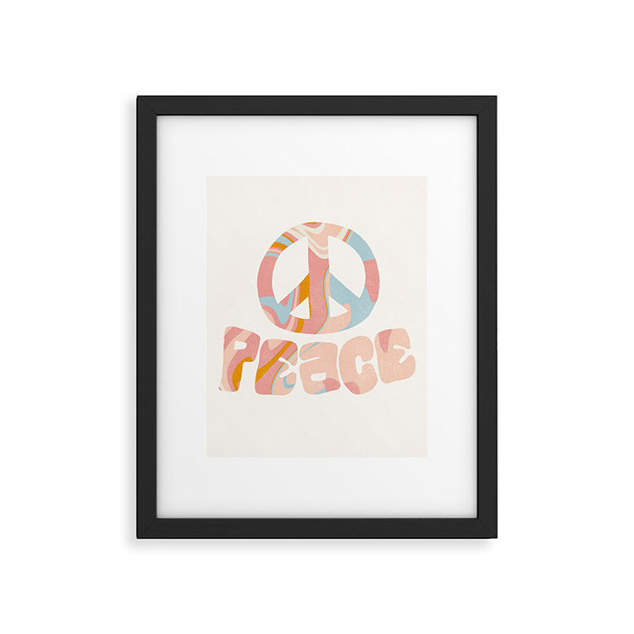 peace Framed Art Print Gallery Image 1