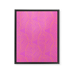 Petaluma, dayglo Framed Canvas Print Gallery Image 8
