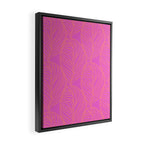 Petaluma, dayglo Framed Canvas Print Gallery Image 2