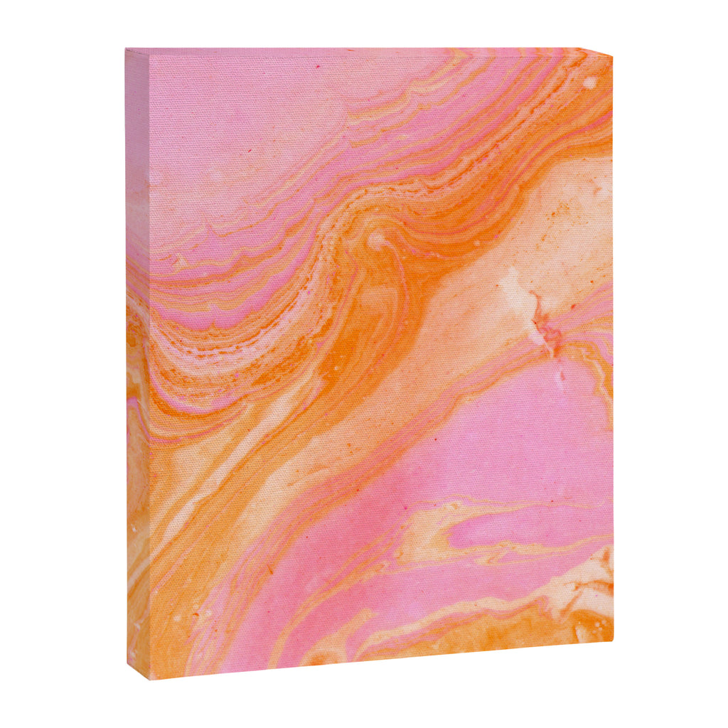 pink agate gemstone Canvas Print Gallery Image 6