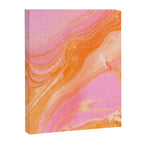 pink agate gemstone Canvas Print Gallery Image 6