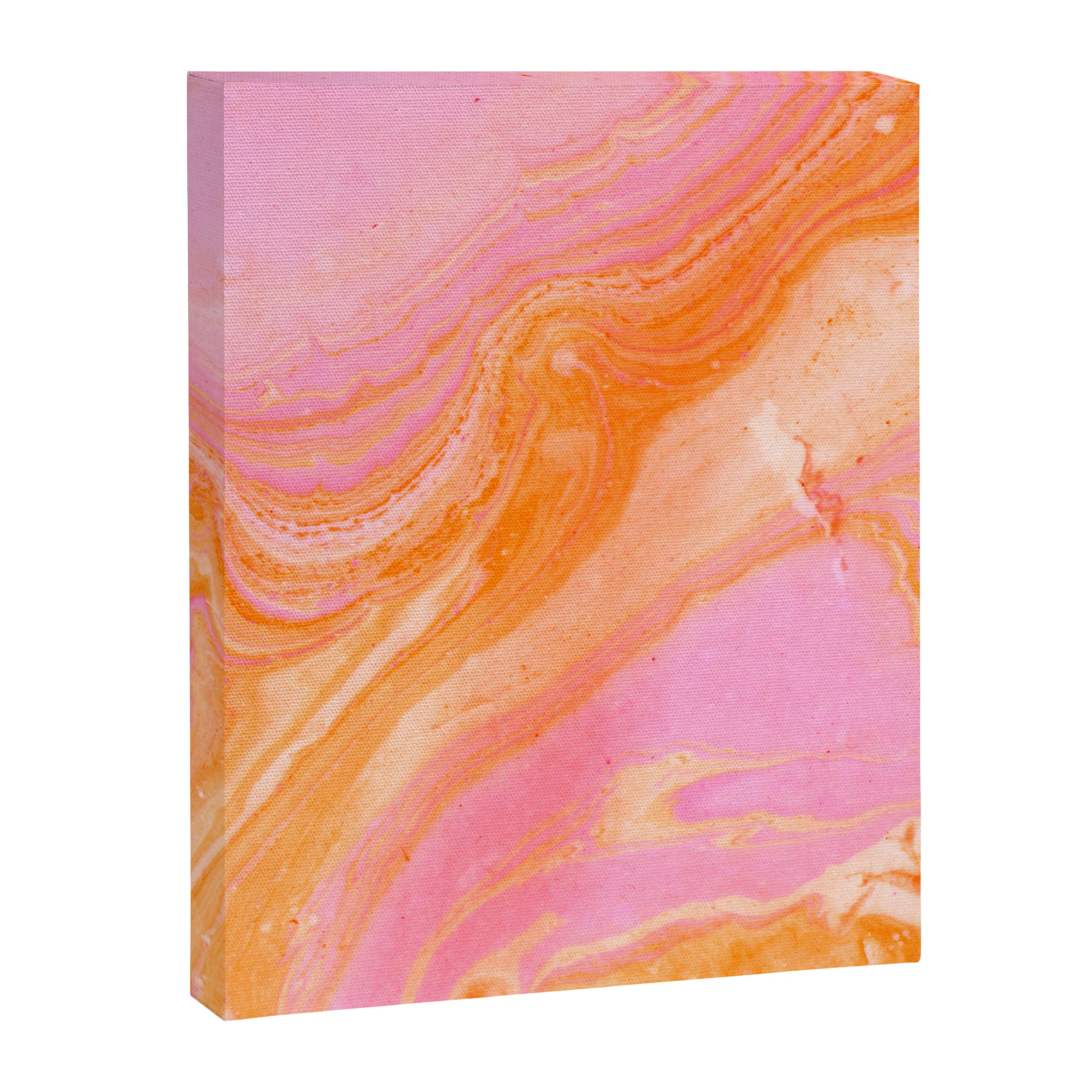 pink agate gemstone Canvas Print Gallery Image 6