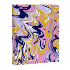 pink, navy & gold marble Canvas Print Gallery Image 8