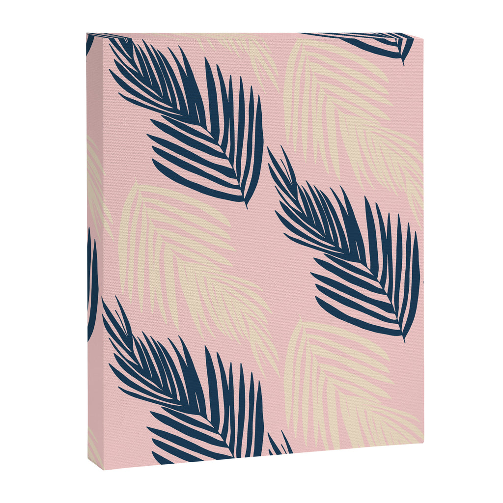 Pink Palms Canvas Print Gallery Image 8