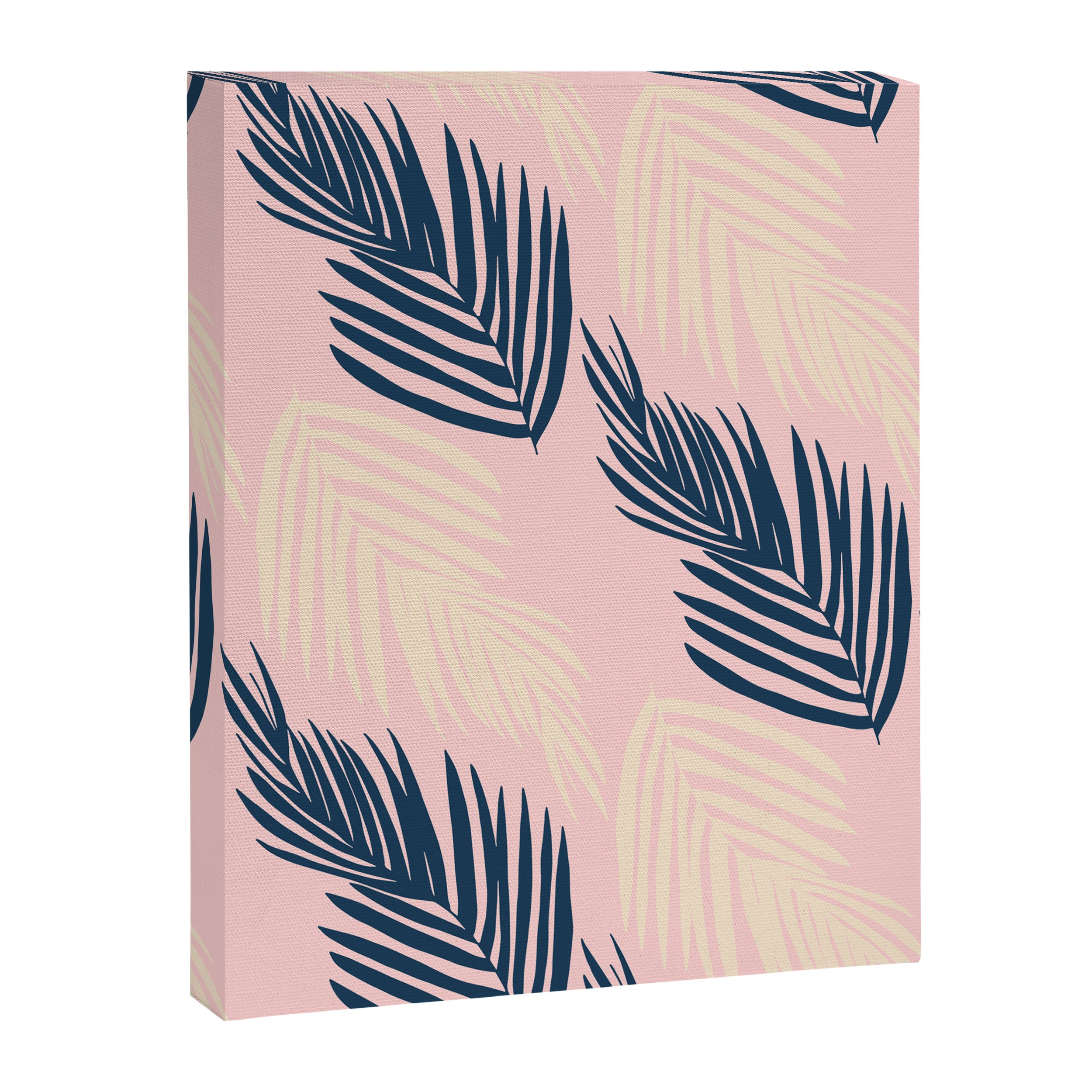 Pink Palms Canvas Print Gallery Image 8