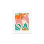 psychedelic fleurs Art Print Gallery Image 1