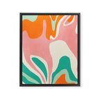 psychedelic fleurs Framed Canvas Print Gallery Image 8