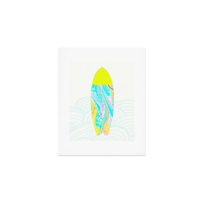 psychedelic surf Art Print Gallery Image 1