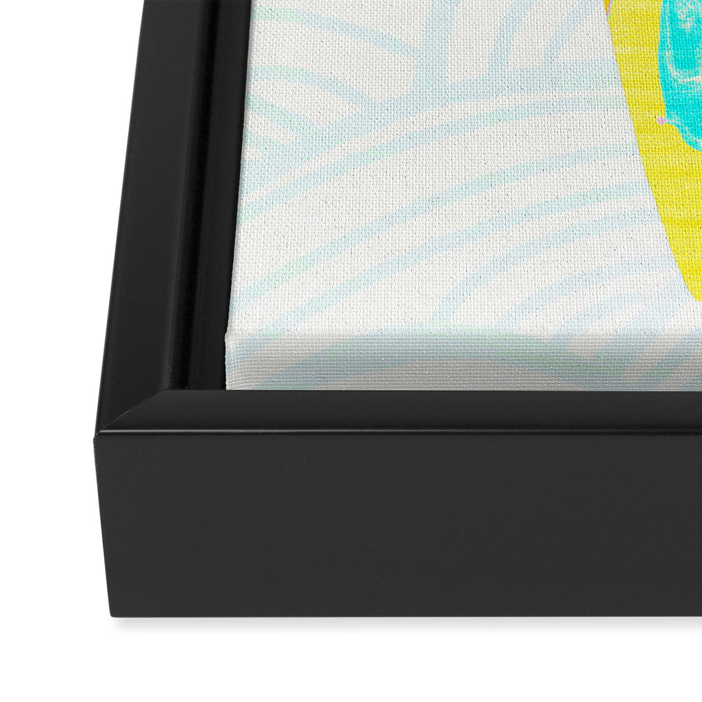 psychedelic surf Framed Canvas Print Gallery Image 3