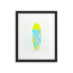 psychedelic surf Framed Art Print Gallery Image 6