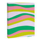 Retro Ribbon Stripes Canvas Print Gallery Image 8