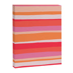 rosalita, warm sunset stripes Canvas Print Gallery Image 6