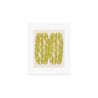 SAGUARO cactus, olive Art Print Gallery Image 1