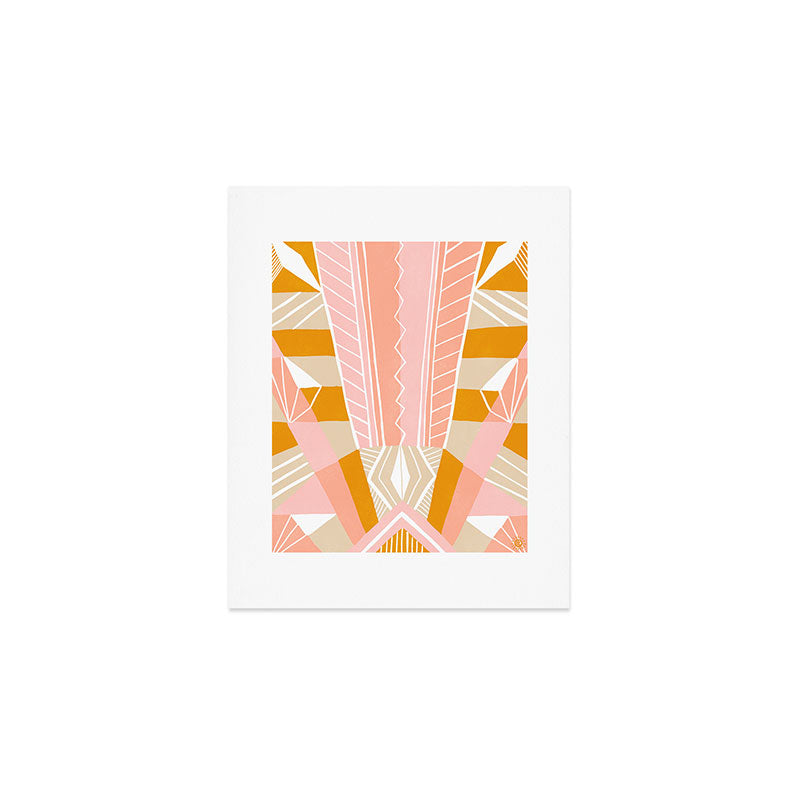 salida, peach Art Print Gallery Image 1