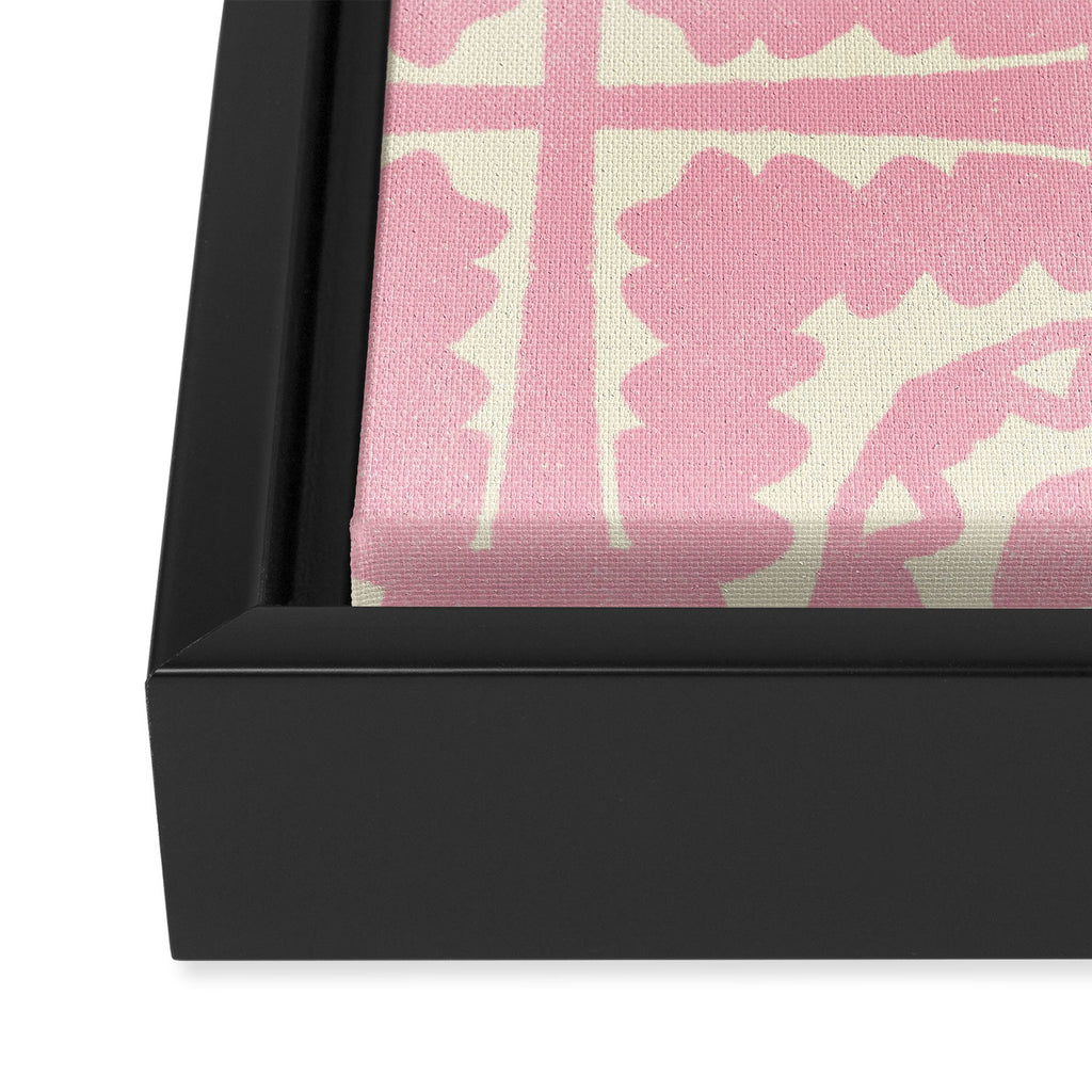 sayulita, pink Framed Canvas Print Gallery Image 3