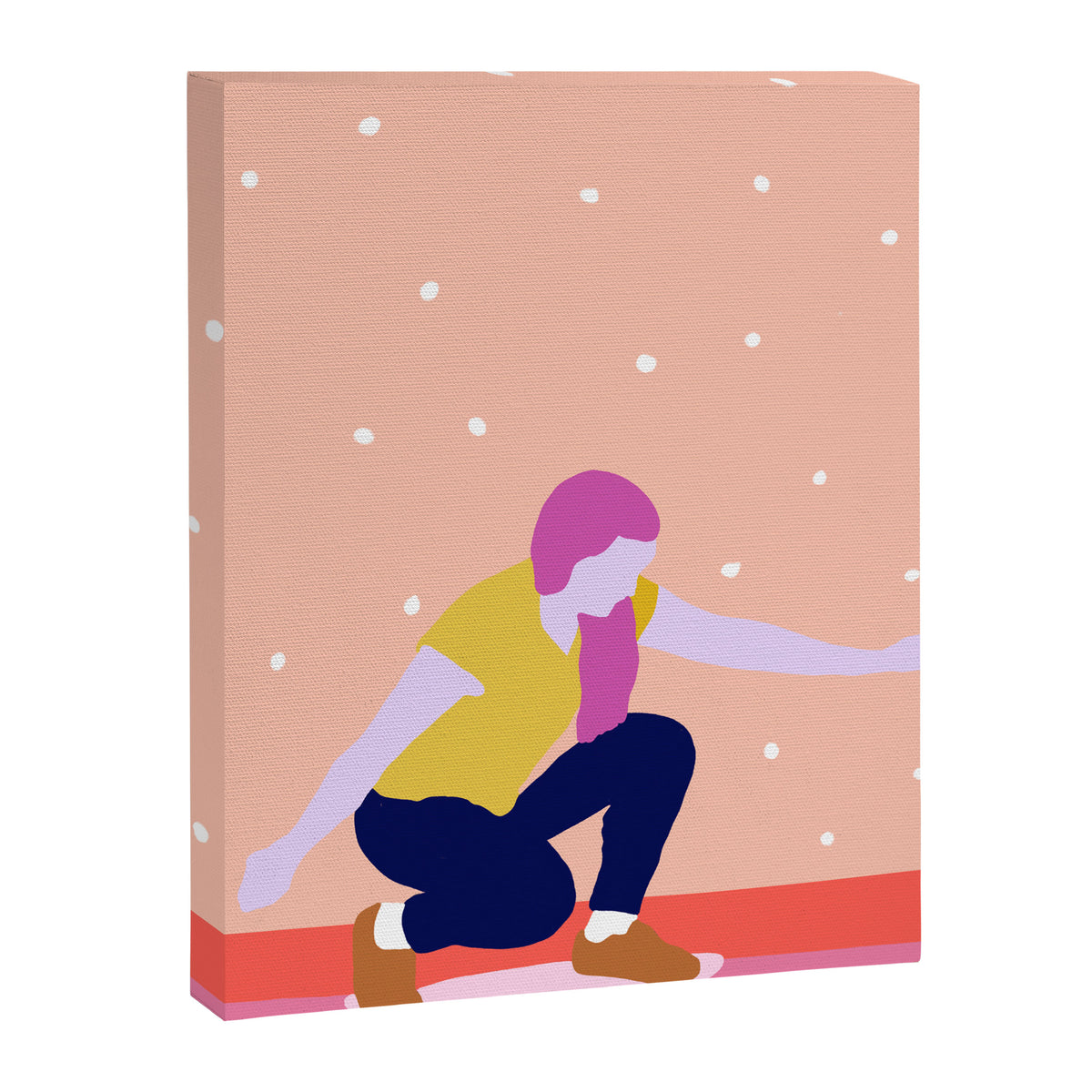 Skater Girl Canvas Print Gallery Image 6