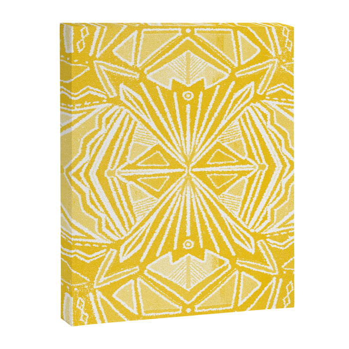 Solana, fall golden mandala Canvas Print Gallery Image 1